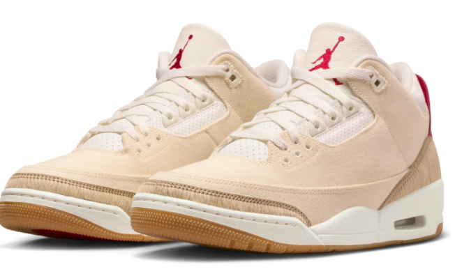Air Jordan 3 Retro x Levi's Sneakers | Ecru Denim