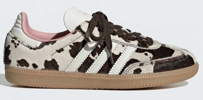 adidas Samba Women's Sneakers | Cow Print