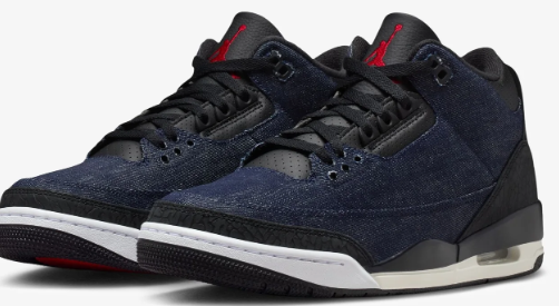 Jordan x Levi's® Air Jordan 3 Retro | Indigo / Gym Red