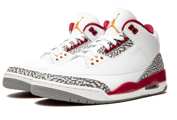 Air Jordan 3 Sneakers | Cardinal