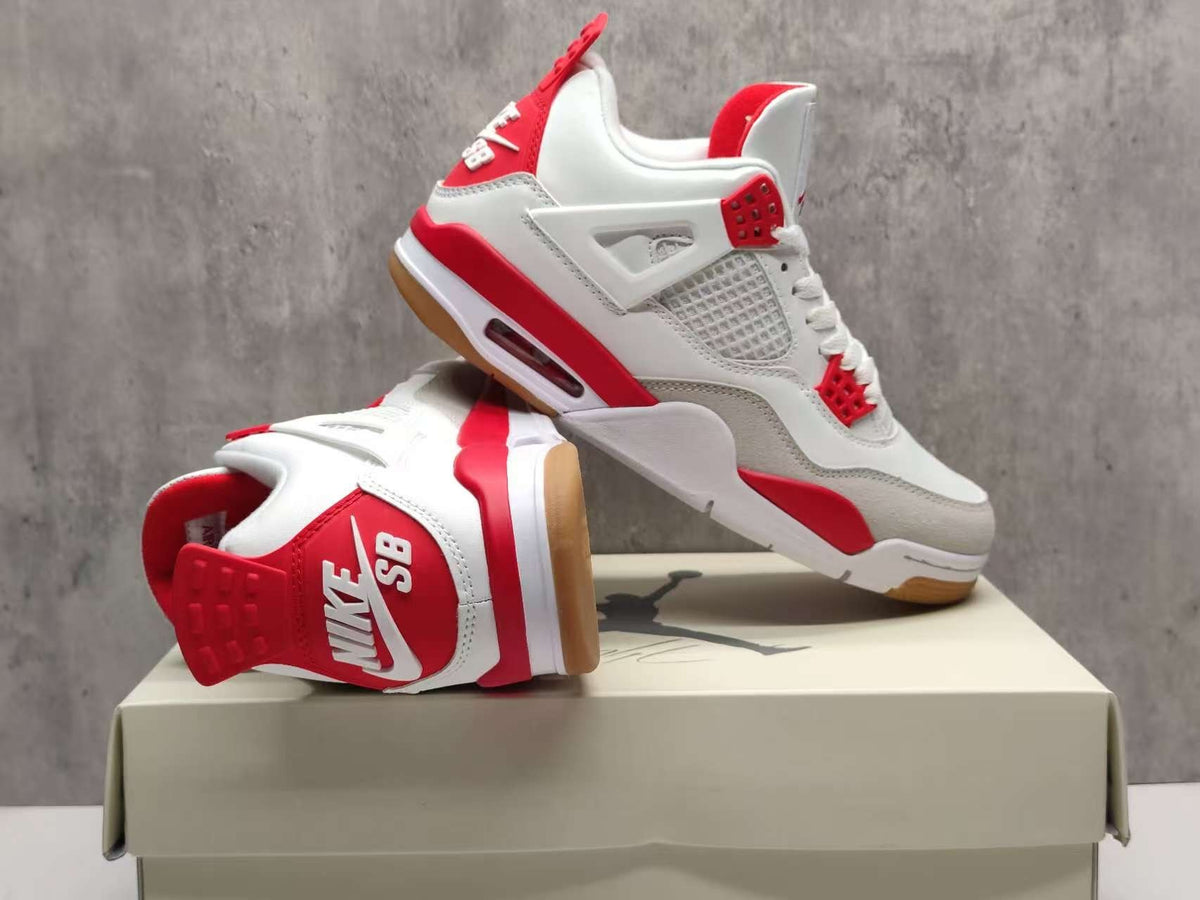 Air Jordan 4 Retro Sneakers | Ruby