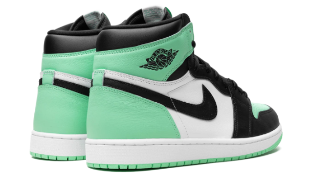 Air Jordan 1 Retro High OG Sneakers | Green Glow