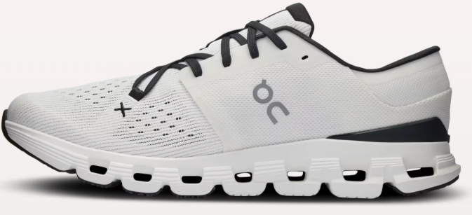 On Cloud X 4 Men's Shoes | Light Grey / Black | Clearance