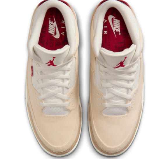 Air Jordan 3 Retro x Levi's Sneakers | Ecru Denim