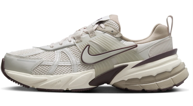 Nike V2K Run Women's Sneakers | Light Greenish Brown / Khaki / Earth / Light Bone