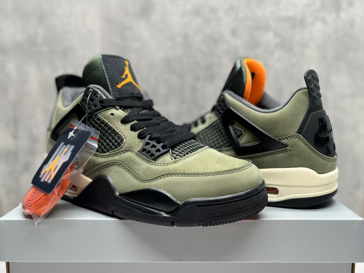 Air Jordan 4 Retro Sneakers | Silk Green