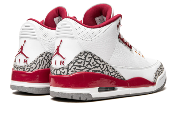 Air Jordan 3 Sneakers | Cardinal