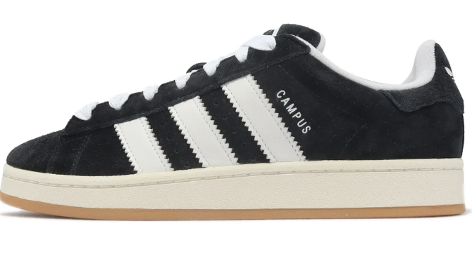 adidas Campus 00s Sneakers | Black / White / Gum
